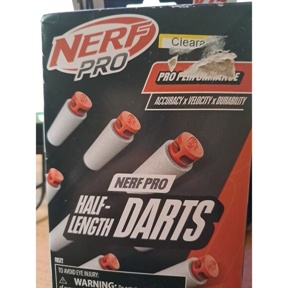 Copied - Hasbro Nerf Pro Half Length Darts 75 Darts In Package - Picture 1 of 4